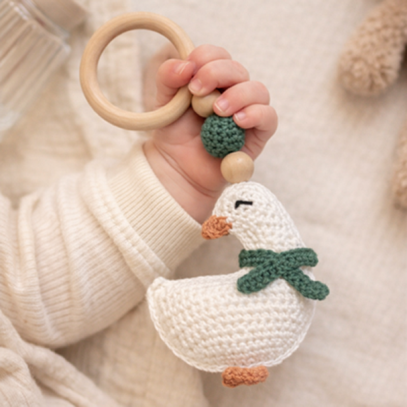 Bijtring gans haakpatroon