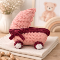Combi : babyflesje + wiegje haakpatroon