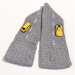 Autoweg sjaal haakpatroon