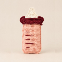 Combi : babyflesje + wiegje haakpatroon
