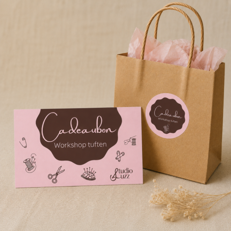 Cadeaubon tuften workshop - jouw creatieve ervaring