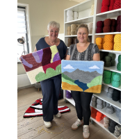 Workshop Tuften: Maak je eigen unieke wandbord of kleed 30x40 cm